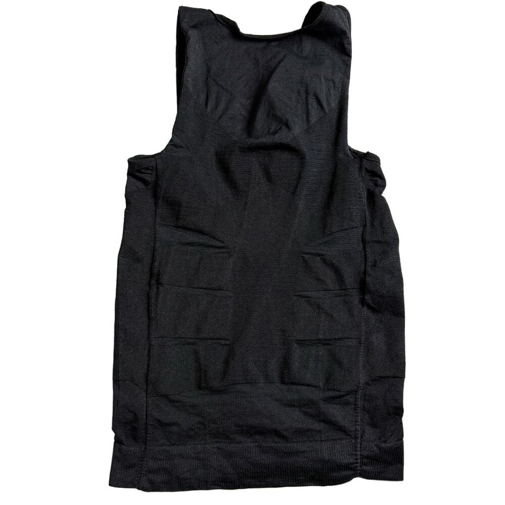 Mens Medium Body Shaper Compression Vest Muscle Tank Slimming Undershirt